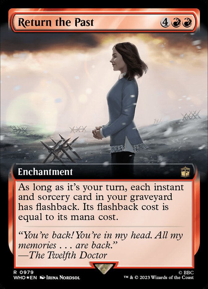 Return the Past, Doctor Who Card Art