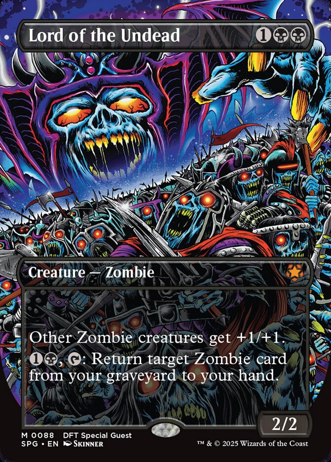 Lord of the Undead, Special Guests Card Art