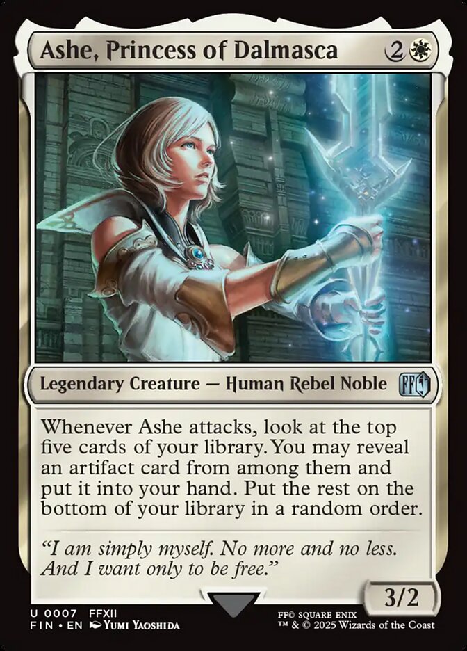Ashe, Princess of Dalmasca, Final fantasy Card Art