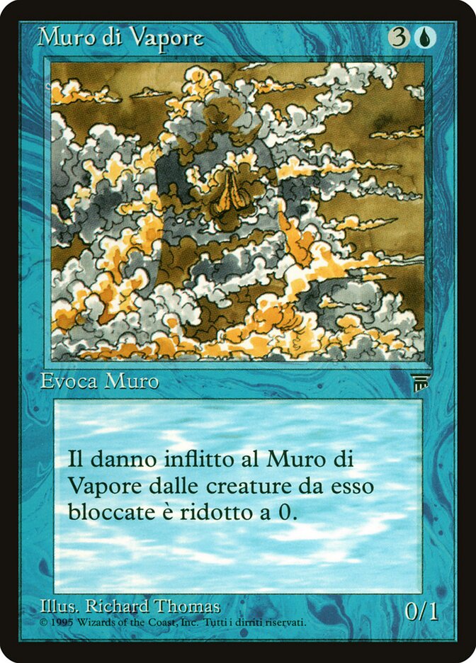 Wall of Vapor, Legends Card Art