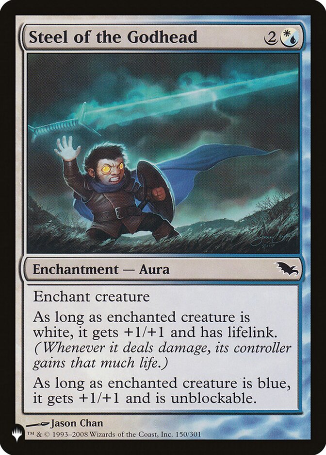 Steel of the Godhead, The list Card Art