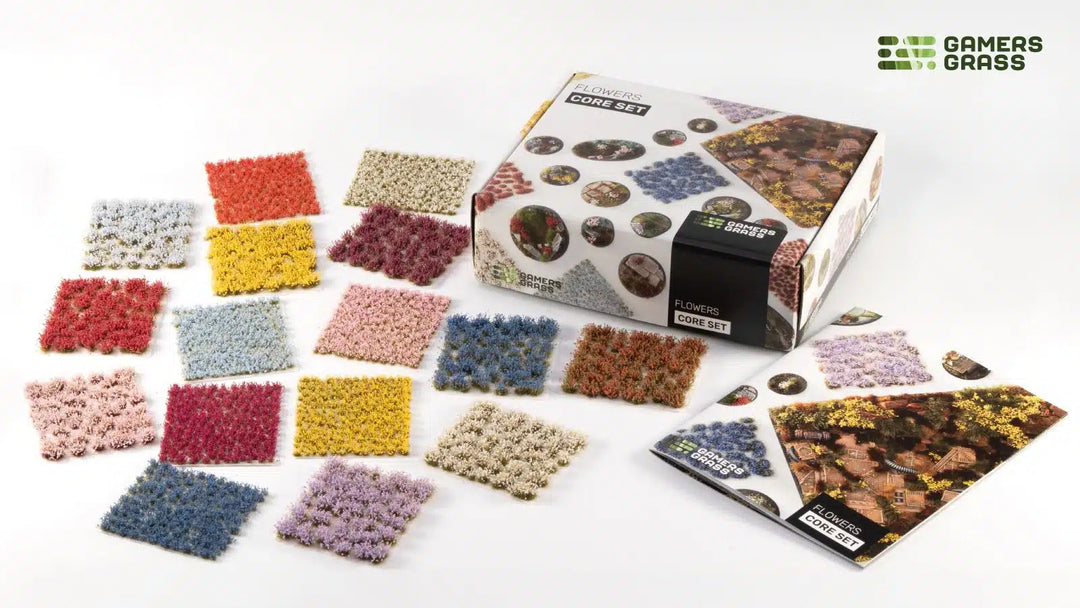 Gamers Grass - Starter Box - Flowers Core Set