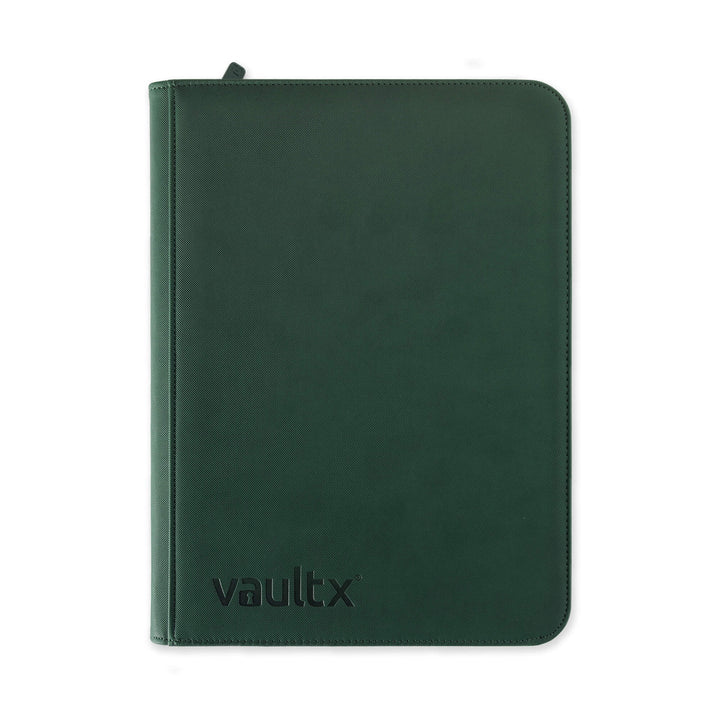 VaultX - 9-Pocket - Exo-Tec Zip Binder - Forest Green