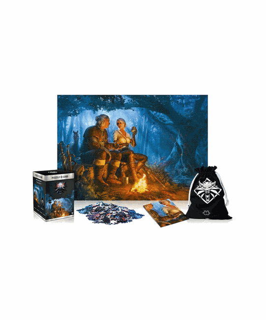 Good Loot - Premium Puzzle - 1000 - The Witcher: The Journey Of Ciri