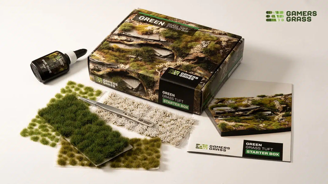 Gamers Grass - Starter Box - Green Grass