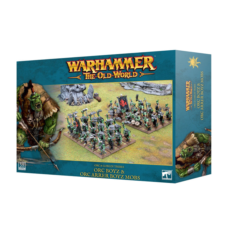 Warhammer: The Old World - Orc & Goblin Tribes - Orc Boyz & Arrer Boyz Mobs