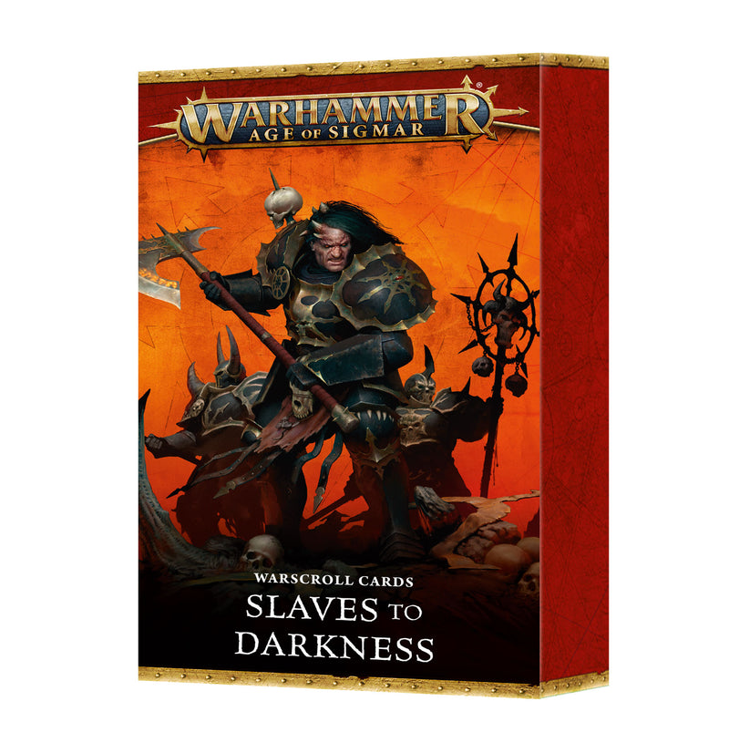 Warhammer: Age of Sigmar - Warscroll Cards - Slaves to Darkness