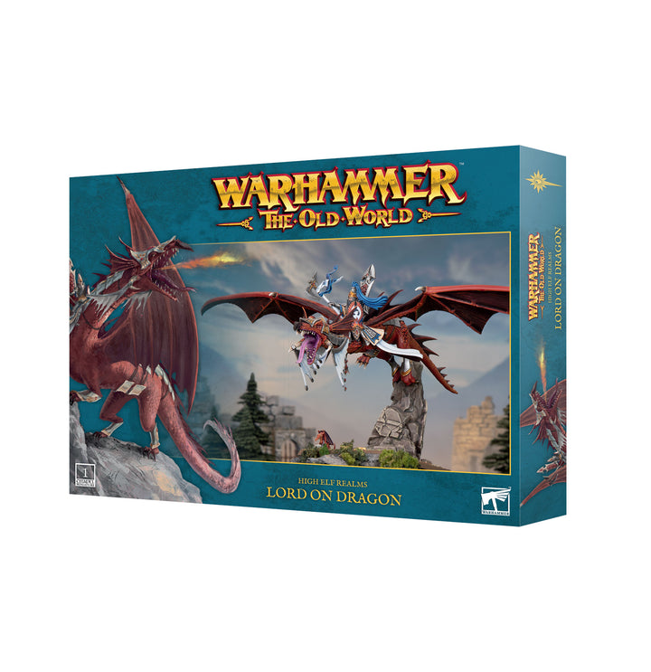 Warhammer: The Old World - High Elf Realms - Lord on Dragon