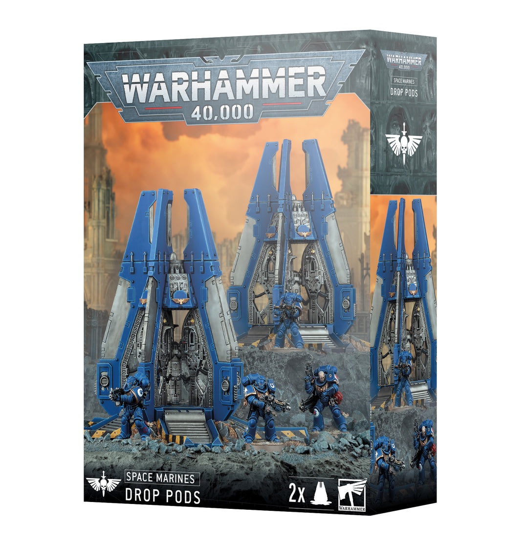 Warhammer: 40K - Space Marines - Drop Pods