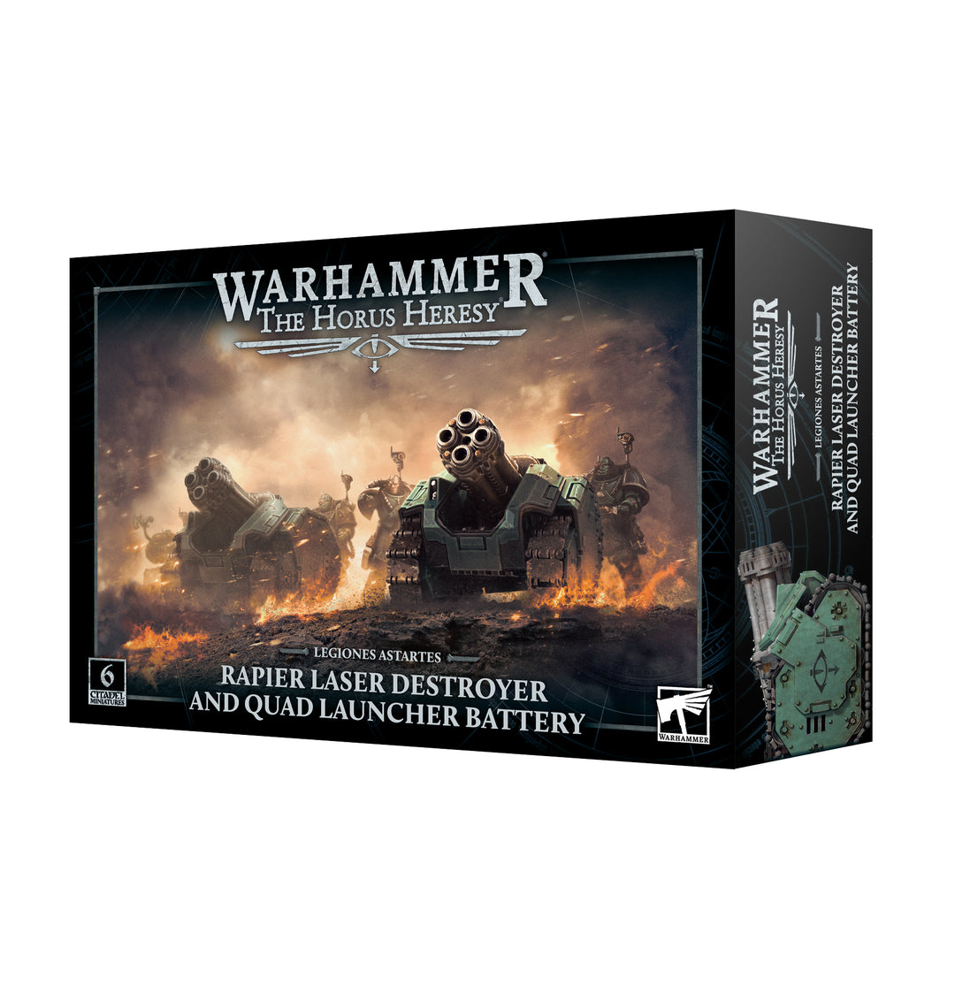 Warhammer: The Horus Heresy - Legiones Astartes - Rapier Laser Destroyer and Quad Launcher Battery