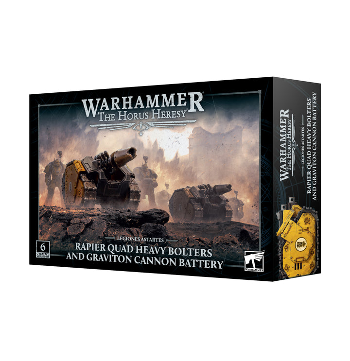 Warhammer: The Horus Heresy - Rapier Quad Heavy Bolters and Graviton Cannon Battery