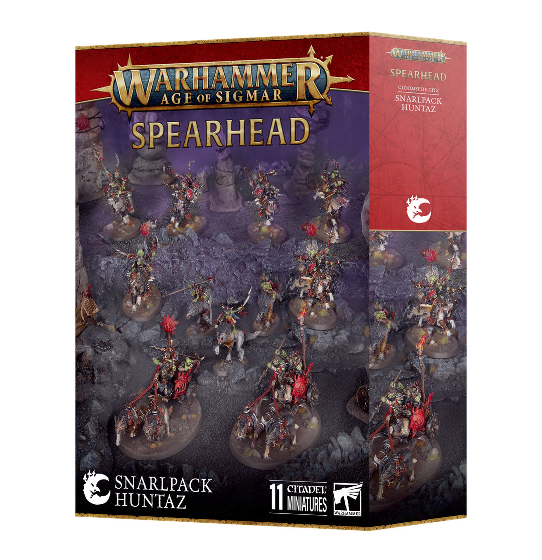 Warhammer: Age of Sigmar - Spearhead - Gloomspite Gitz: Snarlpack Huntaz