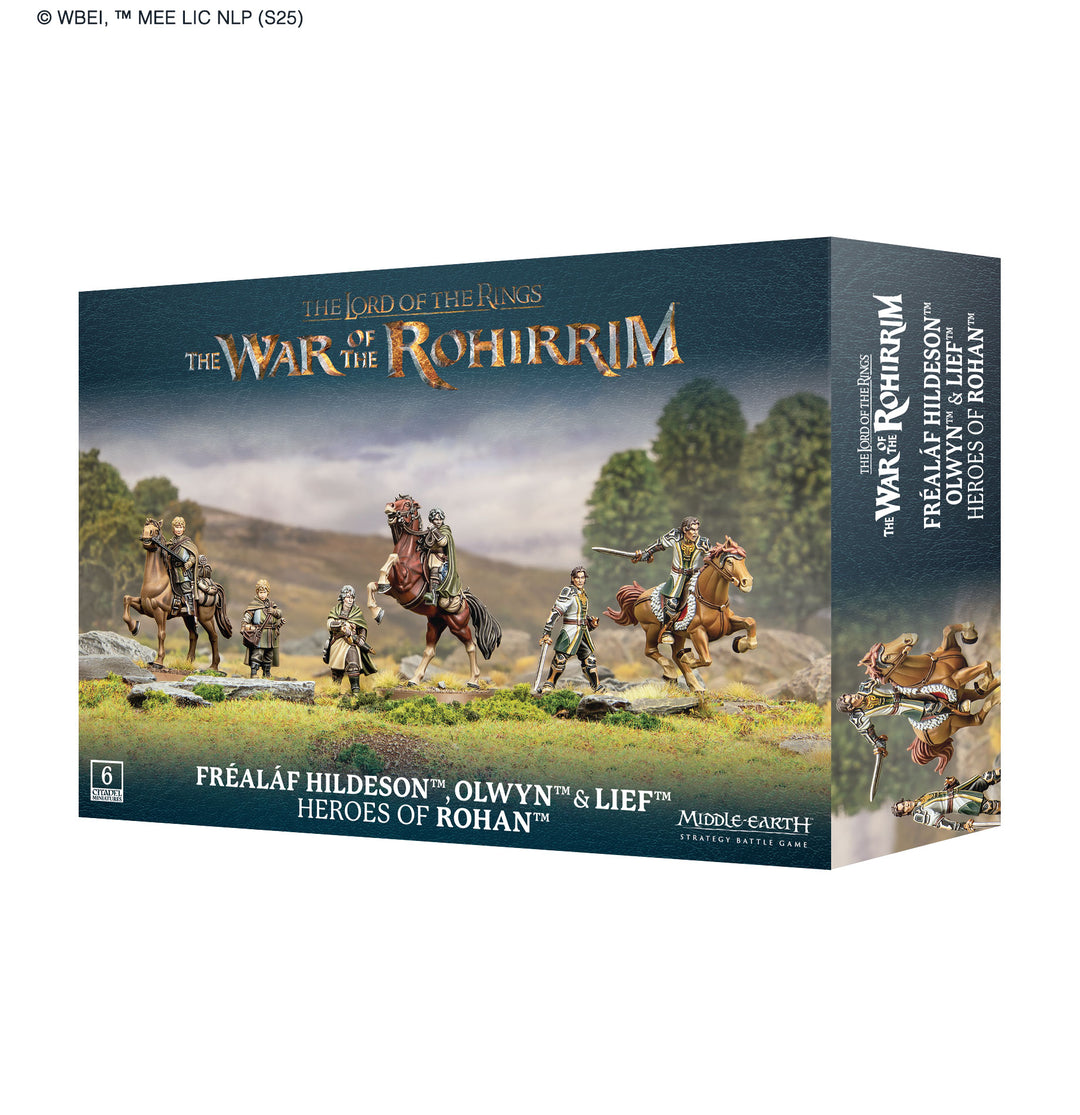 ME:SBG - War of the Rohirrim - Fréaláf Hildeson, Olwyn & Lief - Heroes of Rohan