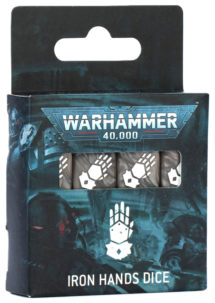 Warhammer: 40K - Dice - Iron Hands