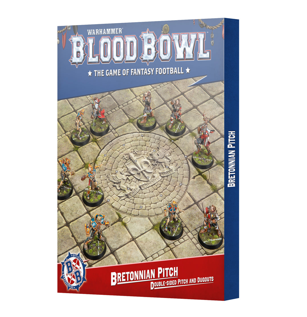 Blood Bowl - Pitch and Dugouts - Bretonnians