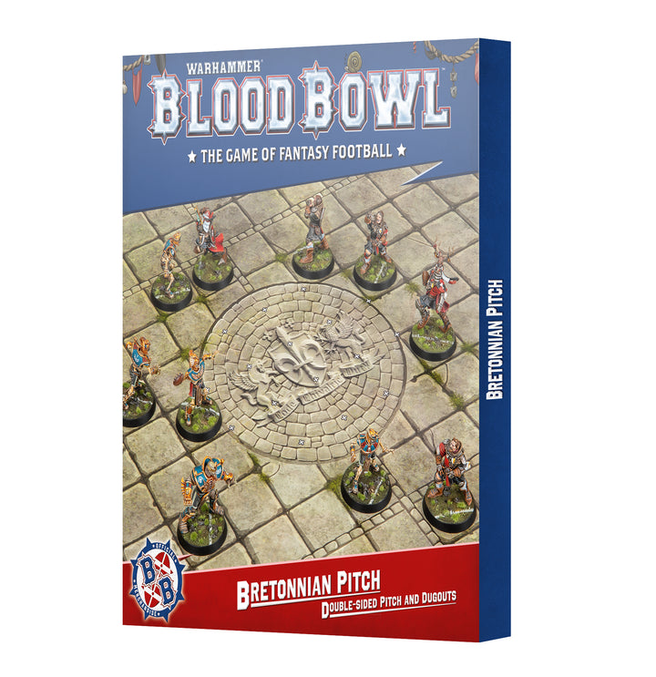 Blood Bowl - Pitch and Dugouts - Bretonnians