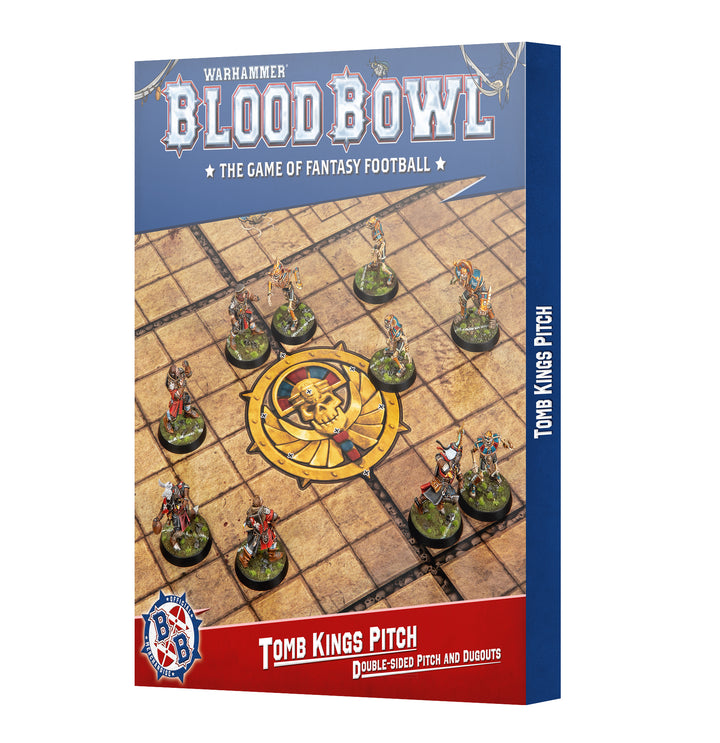 Blood Bowl - Pitch and Dugouts - Tomb Kings