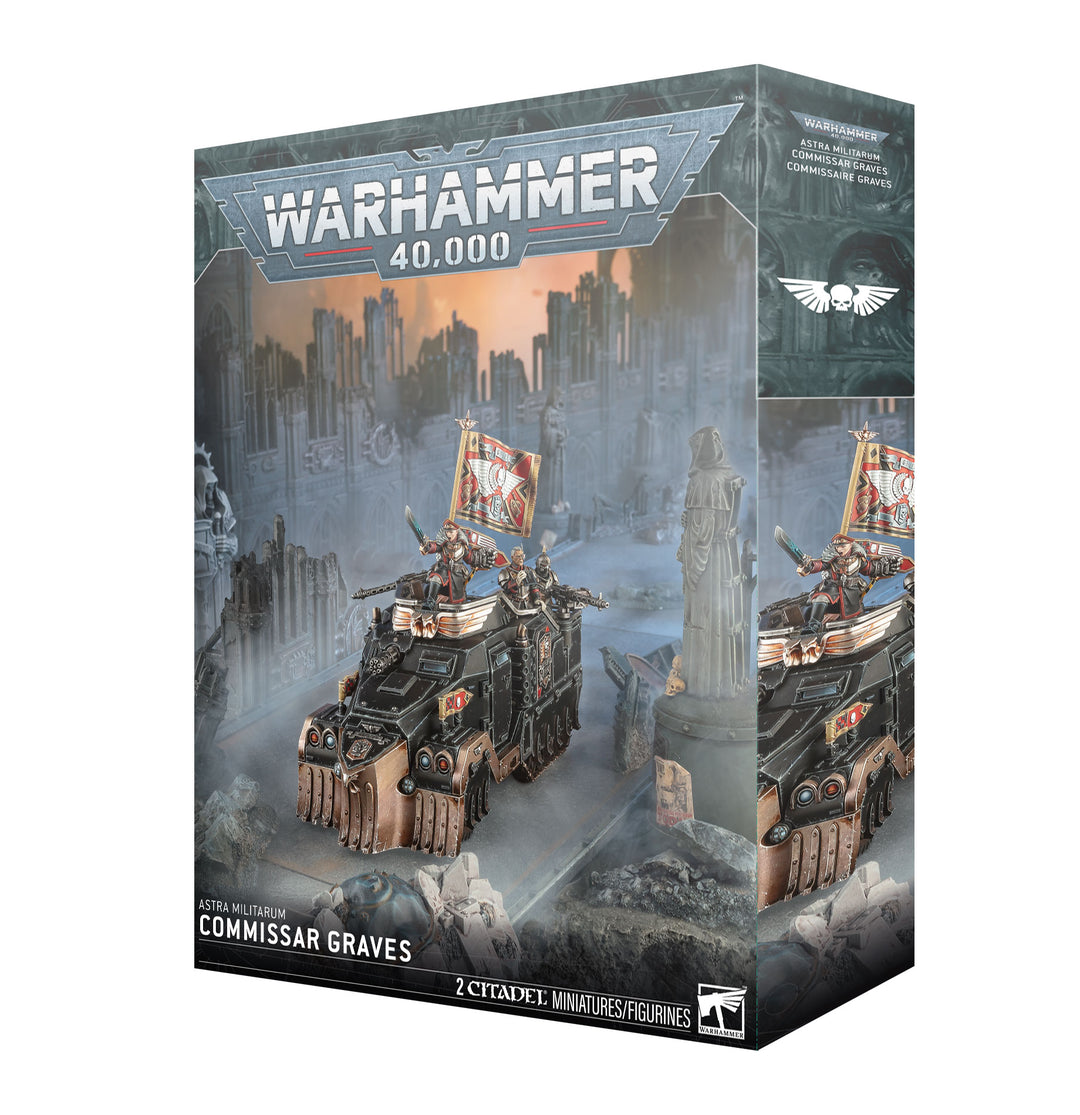 Warhammer: 40K - Astra Militarum - Commisar Graves