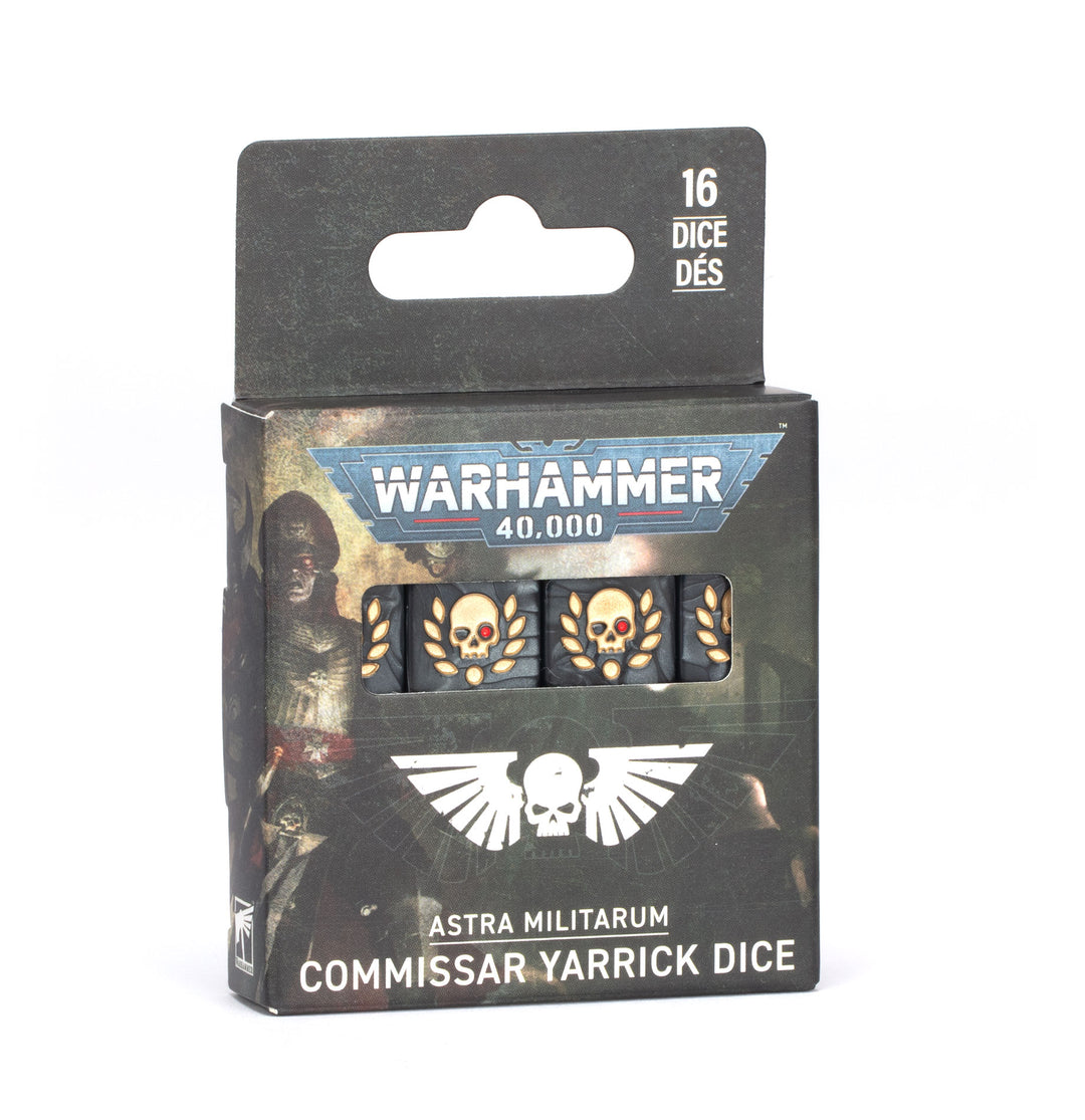 Warhammer: 40K - Dice - Astra Militarum: Commissar Yarrick