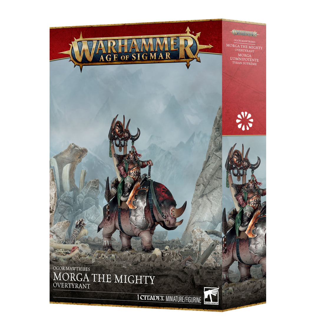 Warhammer: Age of Sigmar - Ogor Mawtribes - Morga the Mighty, Overtyrant