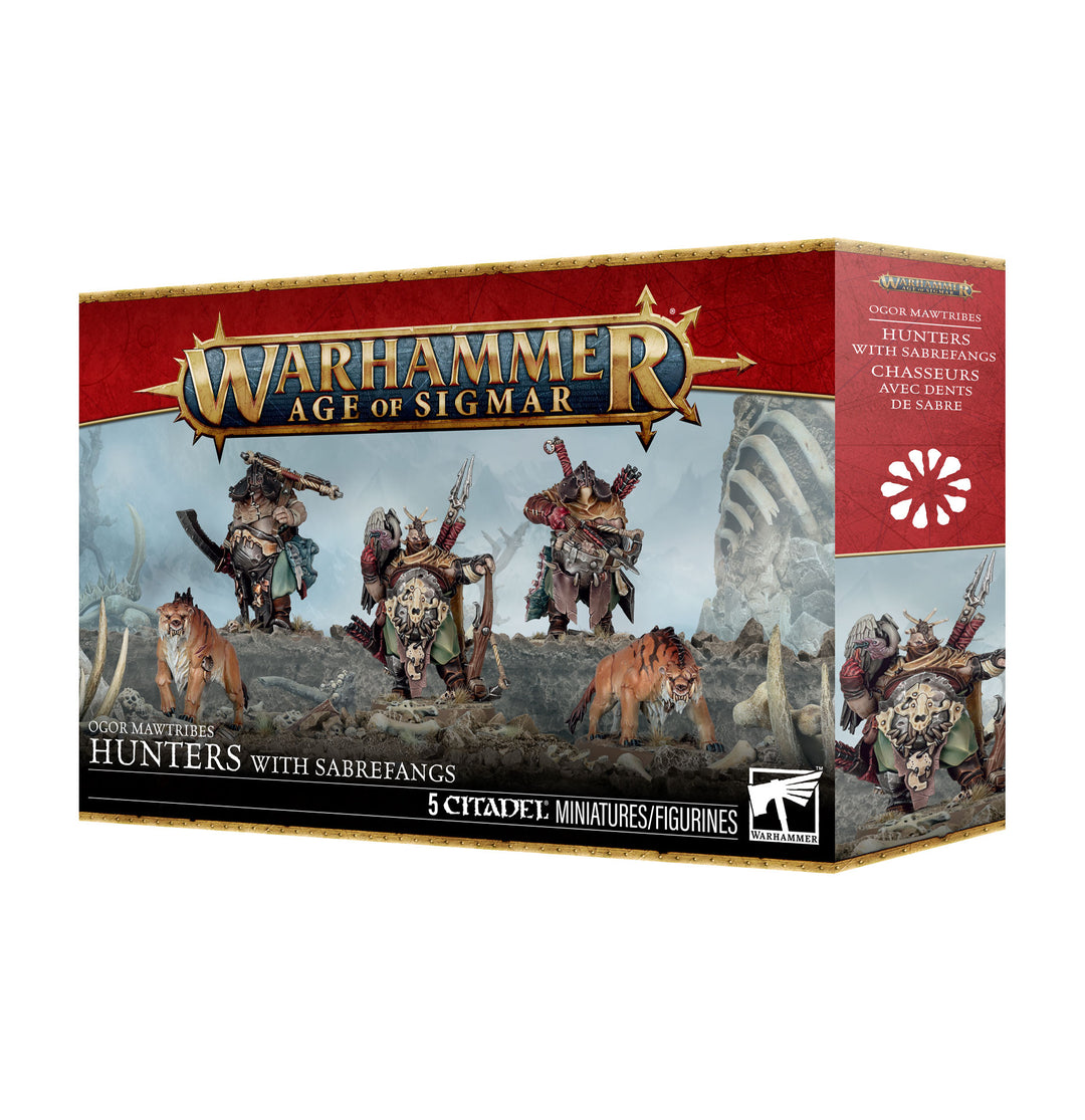 Warhammer: Age of Sigmar - Ogor Mawtribes - Hunters with Sabrefangs