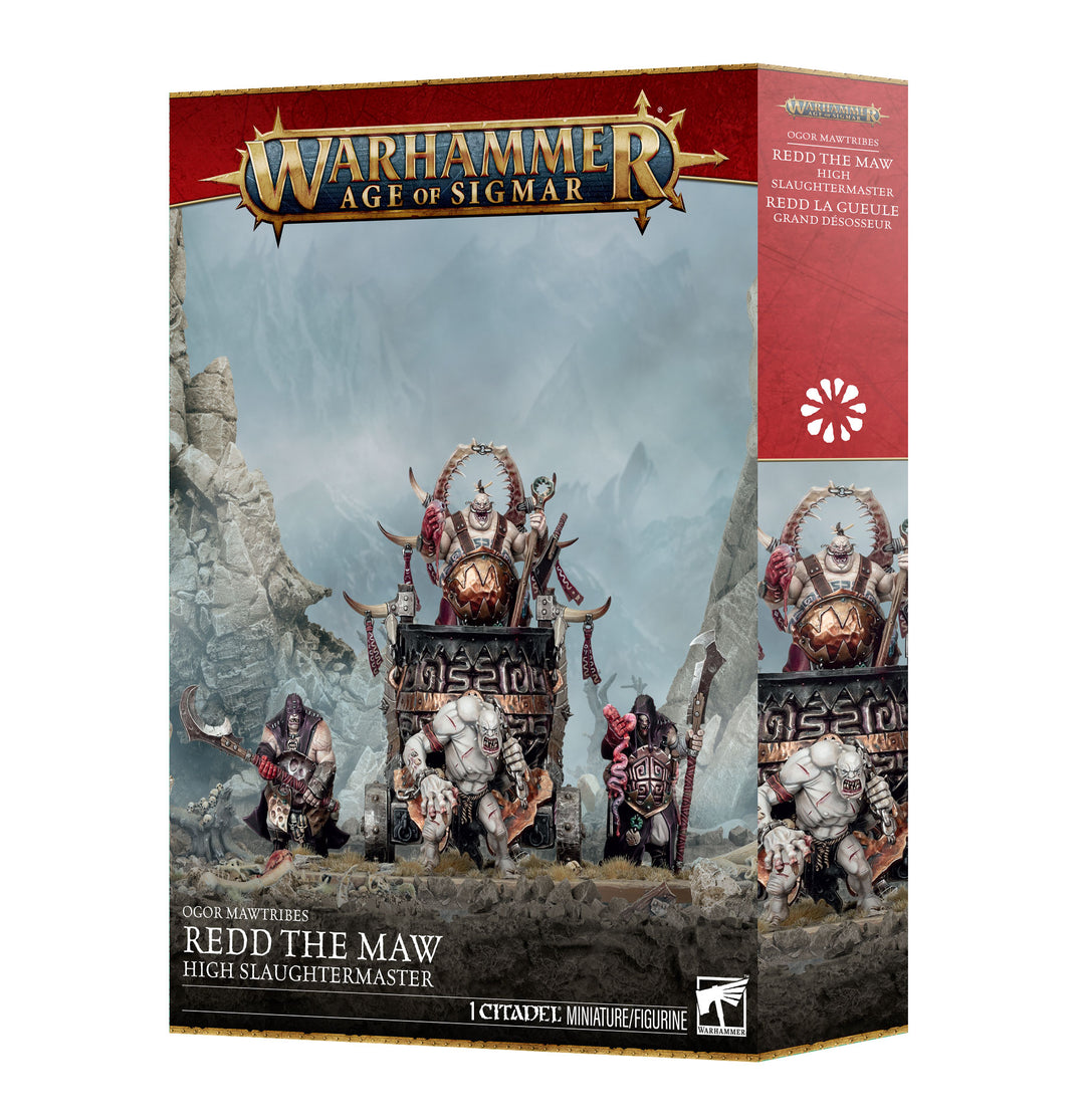 Warhammer: Age of Sigmar - Ogor Mawtribes - Redd the Maw, High Slaughtermaster