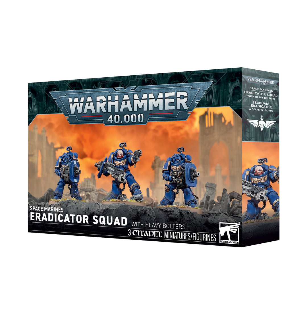 Warhammer: 40K - Space Marines - Eradicator Squad with Heavy Bolters