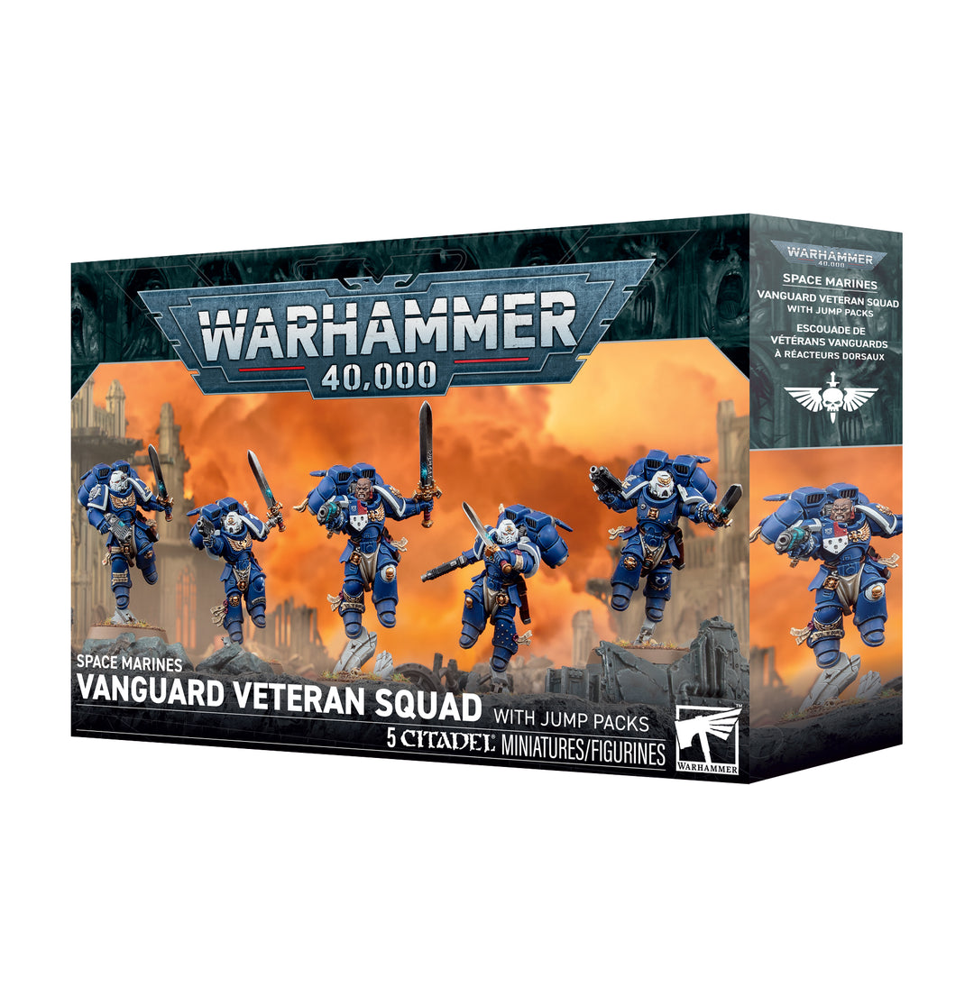 Warhammer: 40K - Space Marines - Vanguard Veteran Squad with Jump Packs
