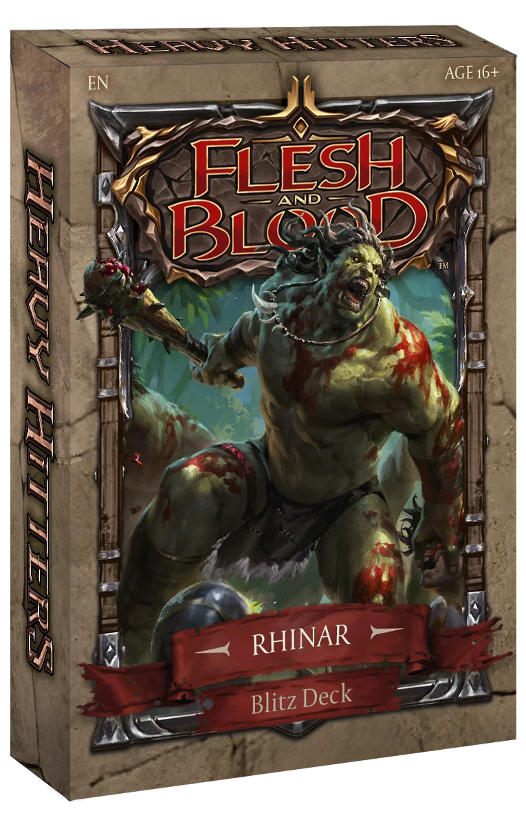Flesh and Blood - Blitz Deck - Heavy Hitters - Rhinar