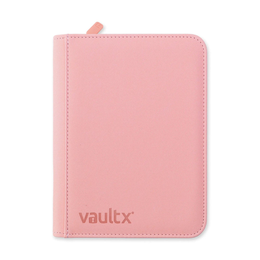 VaultX - 4-Pocket - Exo-Tec Zip Binder - Just Pink