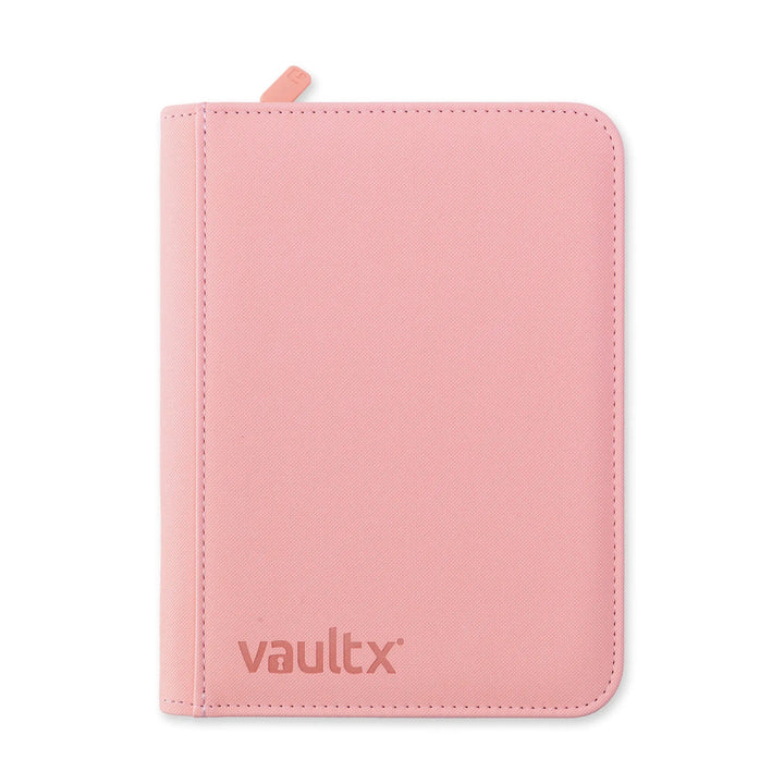 VaultX - 4-Pocket - Exo-Tec Zip Binder - Just Pink