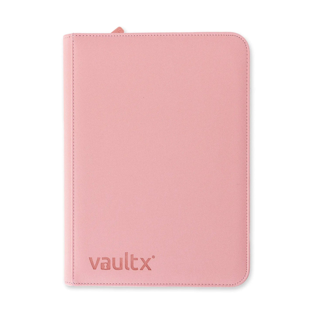 VaultX - 9-Pocket - Exo-Tec Zip Binder - Just Pink