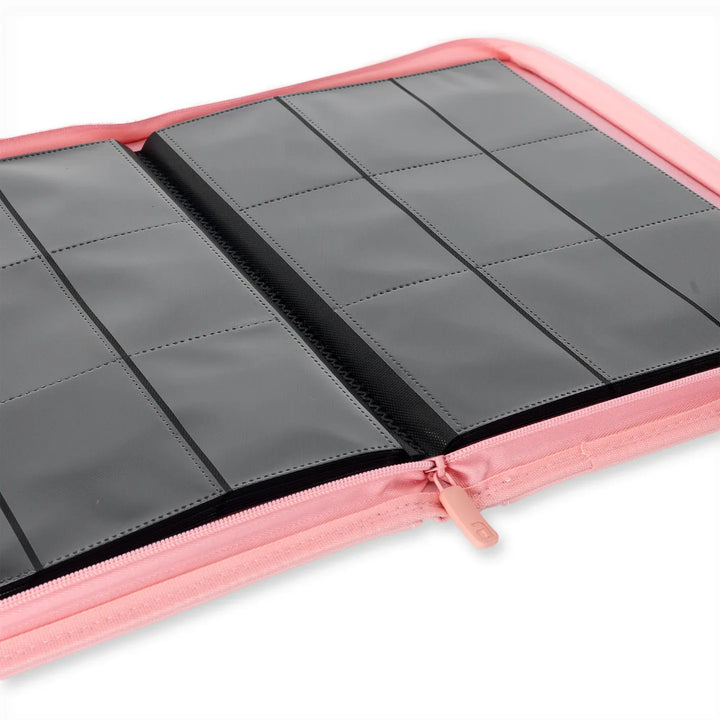 VaultX - 9-Pocket - Exo-Tec Zip Binder - Just Pink