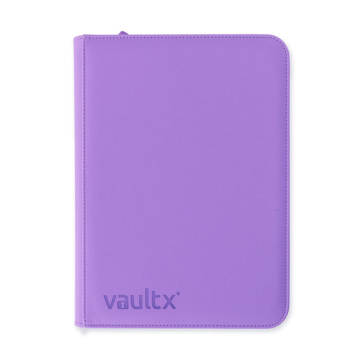 VaultX - 9-Pocket - Exo-Tec Zip Binder - Just Purple