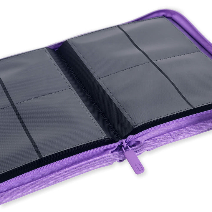 VaultX - 4-Pocket - Exo-Tec Zip Binder - Just Purple