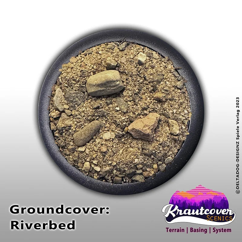 Krautcover Scenics - Groundcover - Riverbed