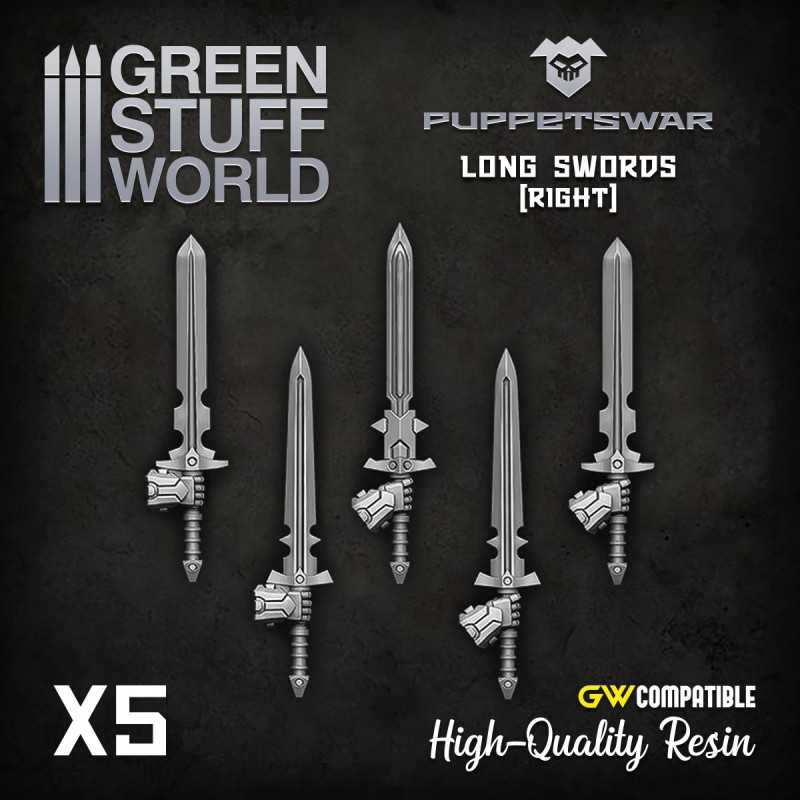 Green Stuff World - Long Swords - Right