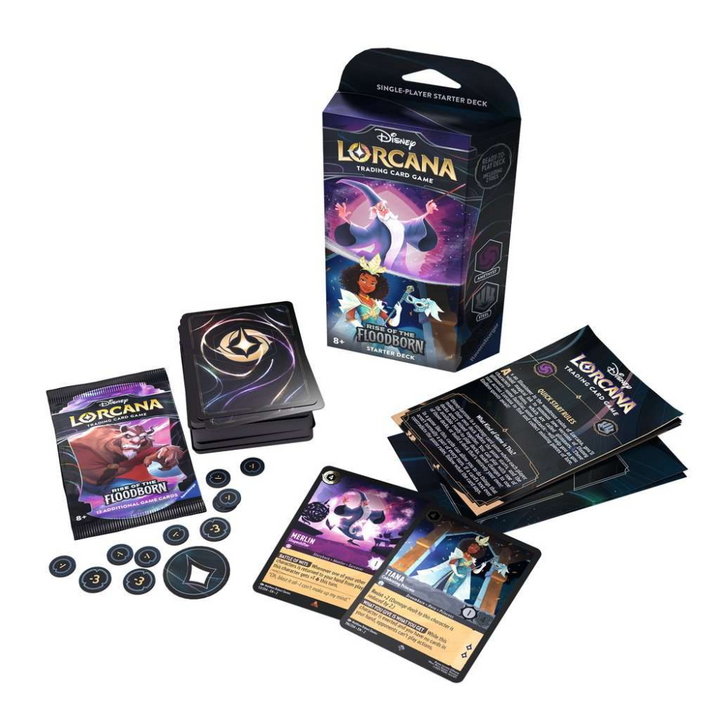 Lorcana - Starter Deck - Rise Of The Floodborn- Amethyst & Steel