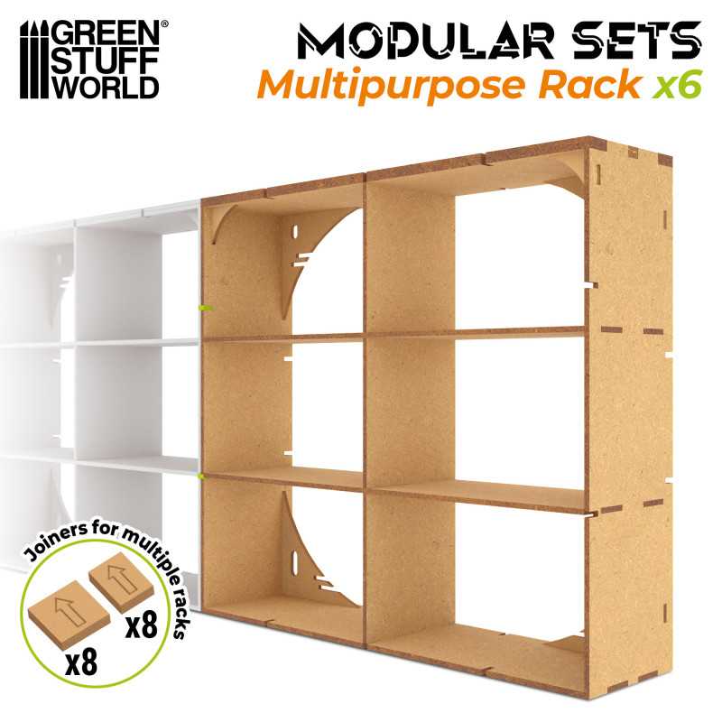 Green Stuff World - Multipurpose Rack - 6 slots