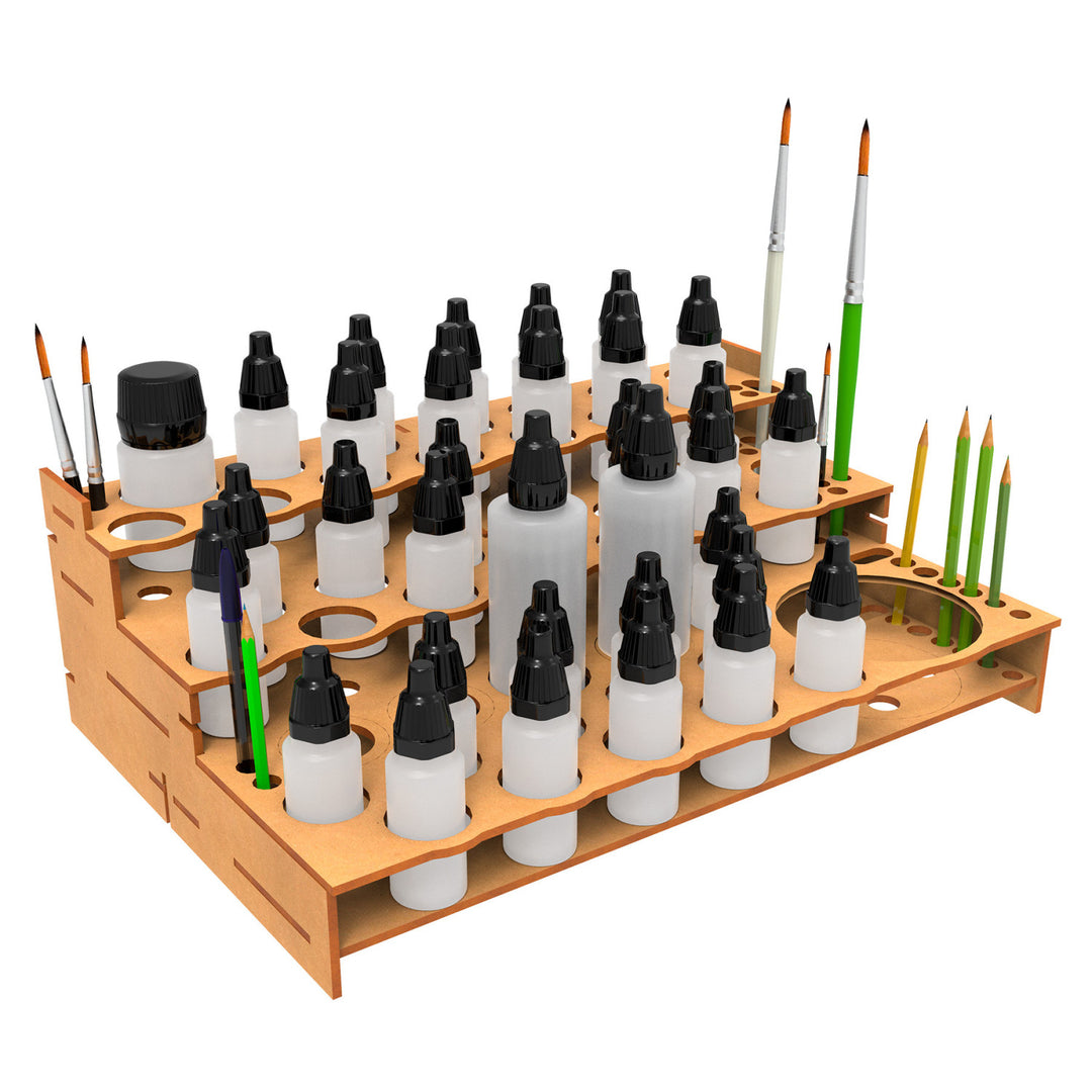 Green Stuff World - Modular Paint Rack - FRONT