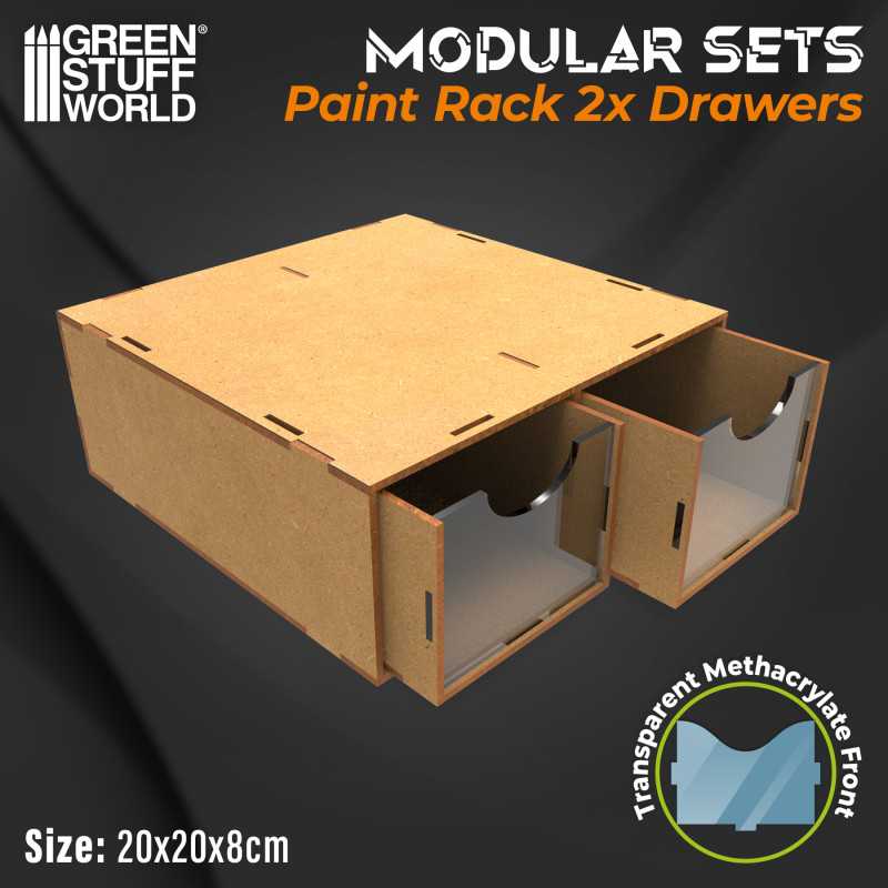 Green Stuff World - Modular Set 2x Drawers