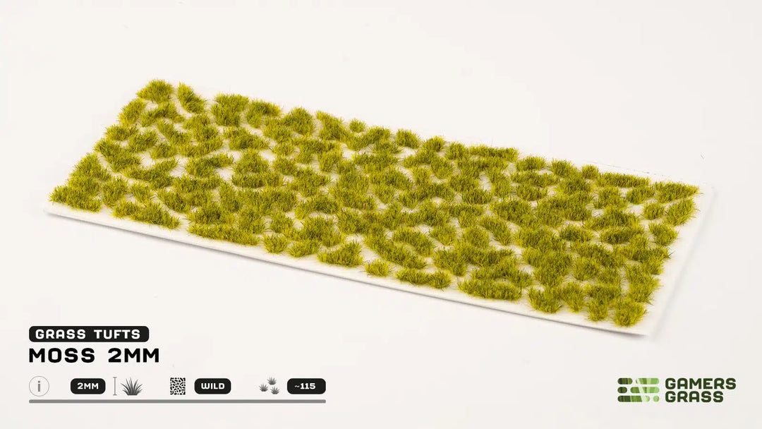 Gamers Grass - Grass Tufts - Moss 2mm