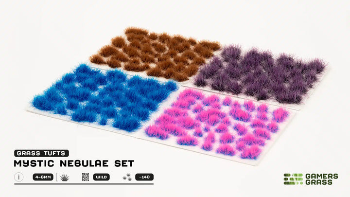 Gamers Grass - Tuft Set - Mystic Nebulae