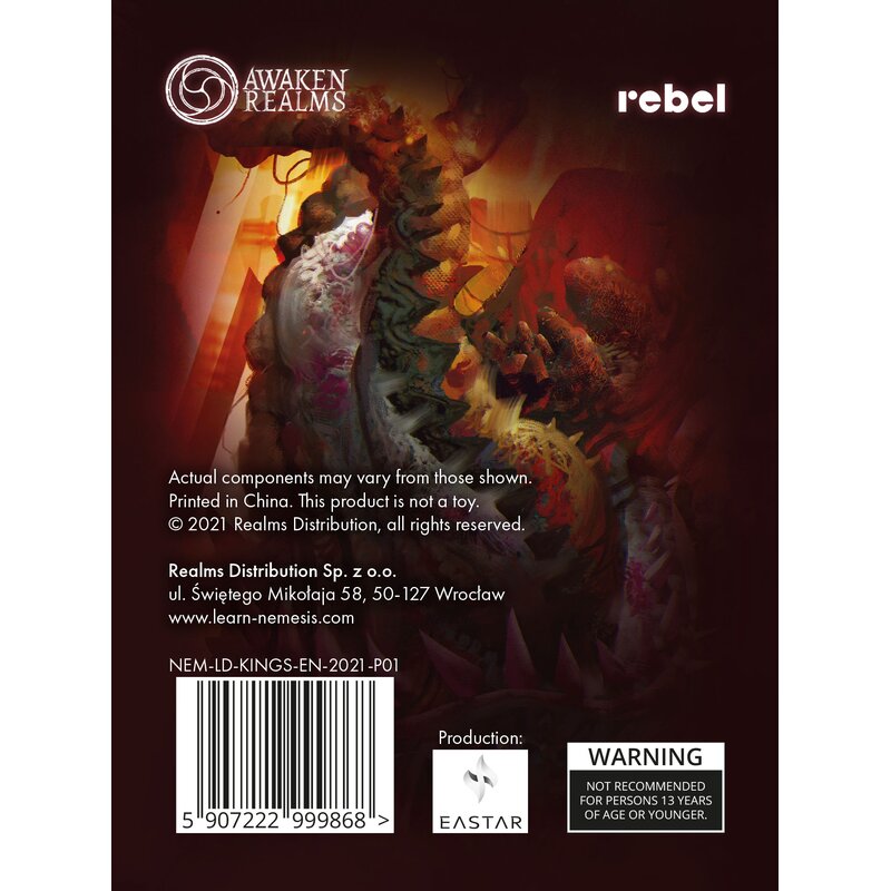Nemesis: Lockdown - Expansion - Kings