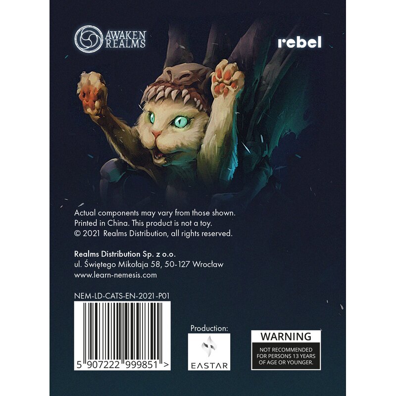 Nemesis: Lockdown - Expansion - Space Cats