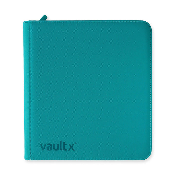 VaultX - 12-Pocket - Exo-Tec Zip Binder - Ocean Blue