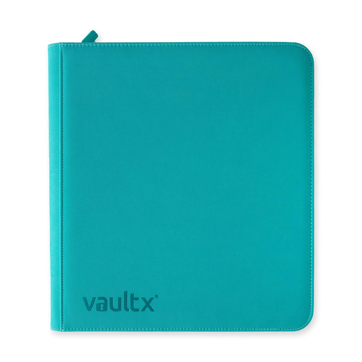 VaultX - 12-Pocket - Exo-Tec Zip Binder XL - Ocean Blue