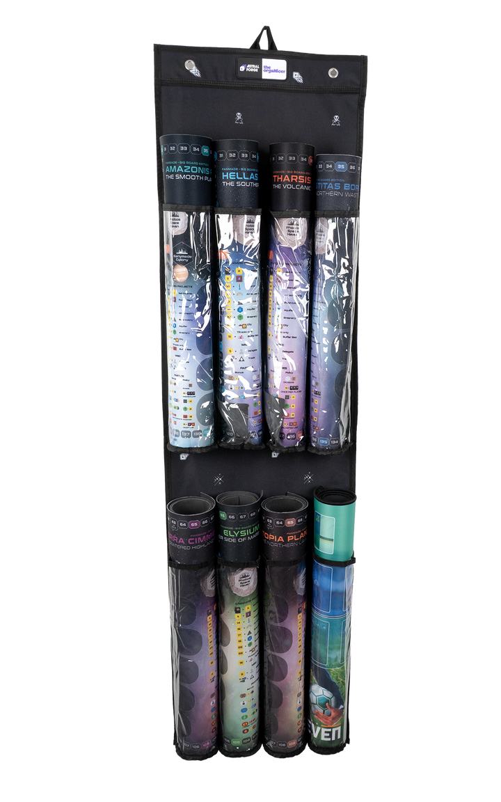 OrgaNicer - Vertical 8 slots - Game Mat Hanger