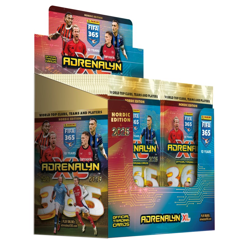 Adrenalyn XL FIFA 365 Nordic Edition 2025 - Display Box