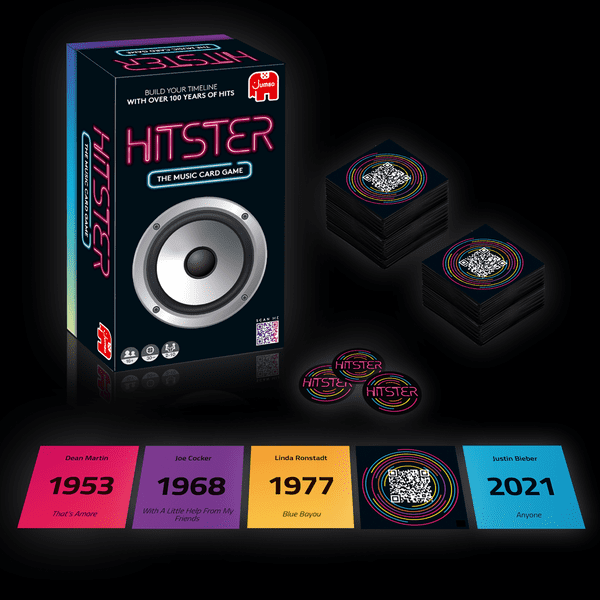 HITSTER: The digitally integrated music card game! by Marcus